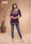 Vastra Vol 1 By Mayur Poplin Cotton Fancy Ladies Top Wholesale Market In Surat